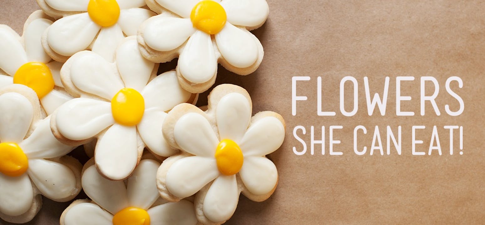 Send Flowers She Can Eat!
