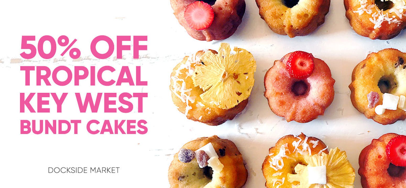 Dockside Market Tropical Bundt Cakes