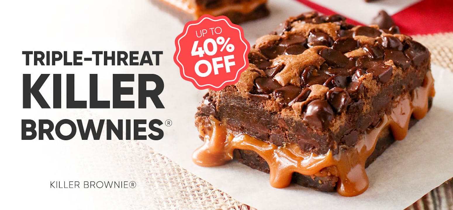 Triple Layer KILLER Brownie SALE!