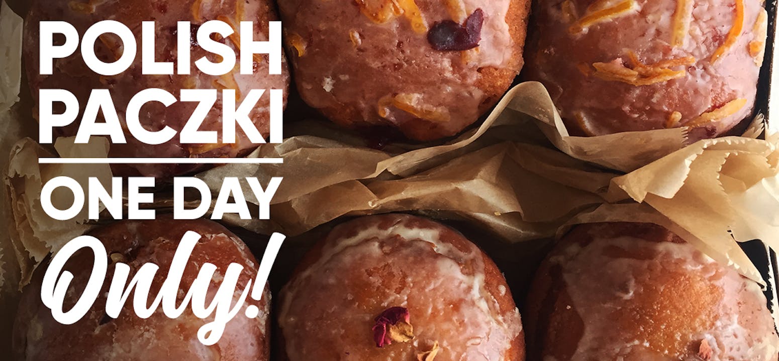 Polish Paczki For One Day Only!