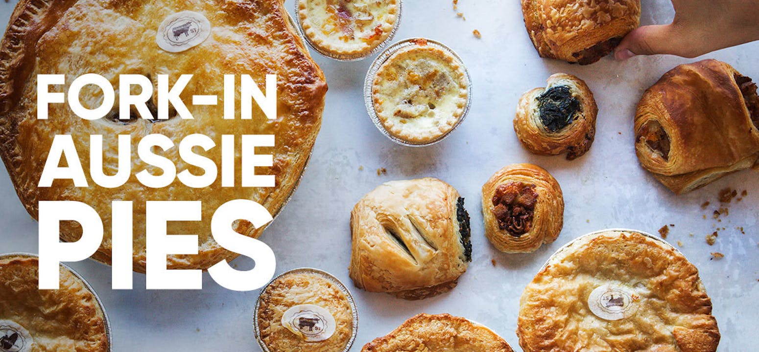 Fork-In Aussie Pies