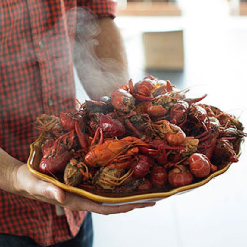 5lb Boiled Cajun Crawfish Party Pack