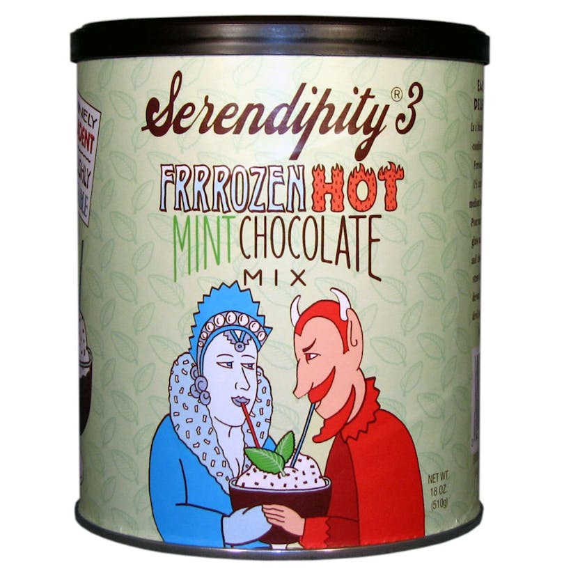 Frrrozen Mint Hot Chocolate
