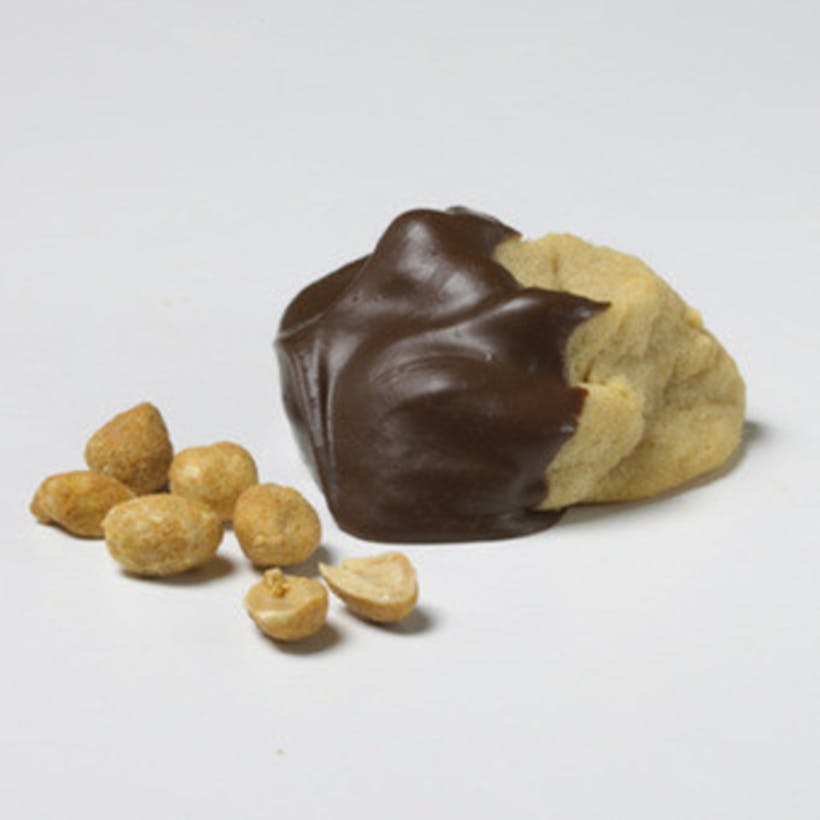 Gluten Free Peanut Butter Cookies Dipped in Chocolate Dozen