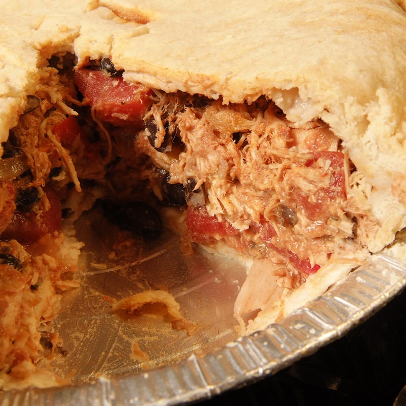 Spicy Chicken Cilantro Pie