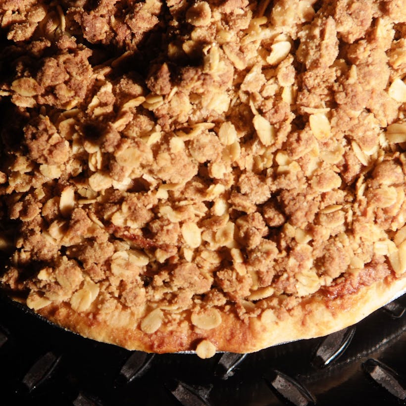 Apple Crumb Pie