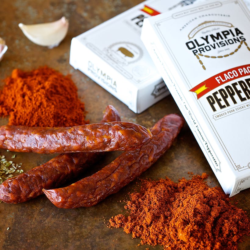 Pepperette & Summer Sausage Pack with Red Gift Box