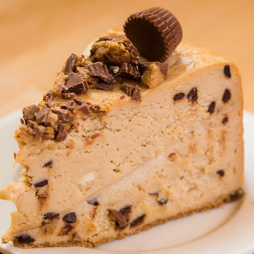 GIANT Chocolate Peanut Butter Cheesecake