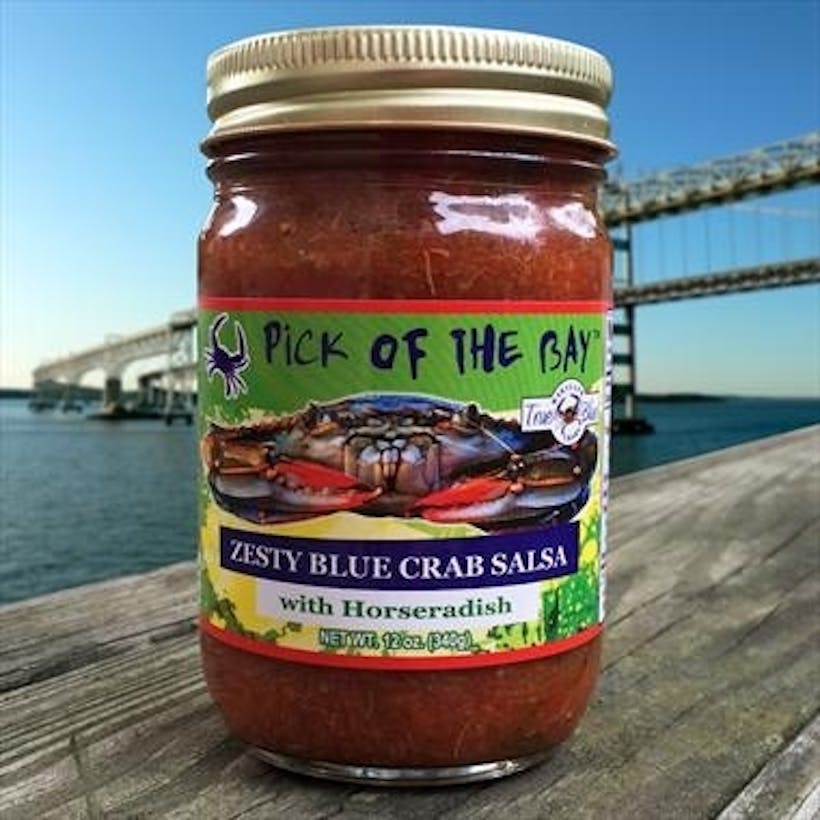 Zesty Crab Salsa with Horseradish