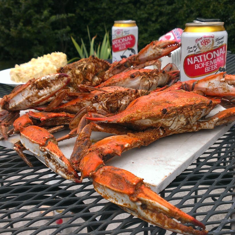 Half Bushel of Maryland Steamed Crabs