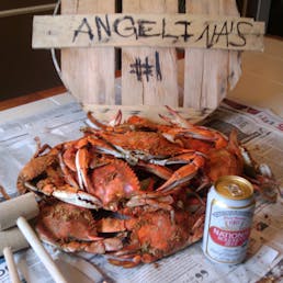 Half Bushel of Maryland Steamed Crabs