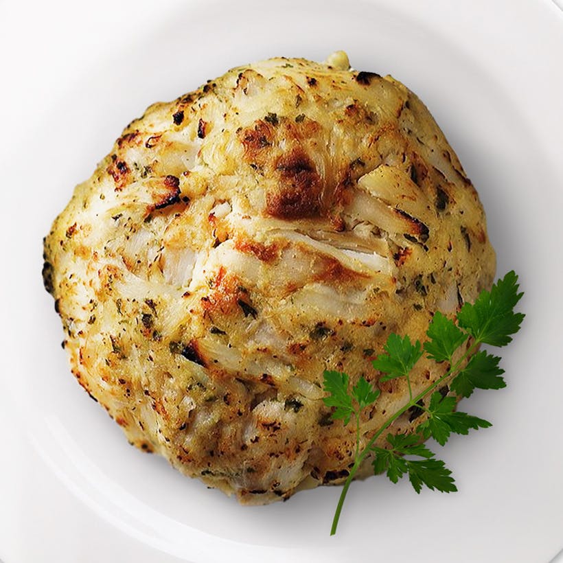 GIANT All-Natural Crab Cakes - 1/2 Lb. Size