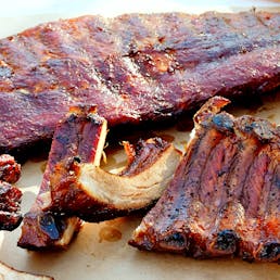 Davila's Party Pack- Texas Hot Links, Ribs & Brisket