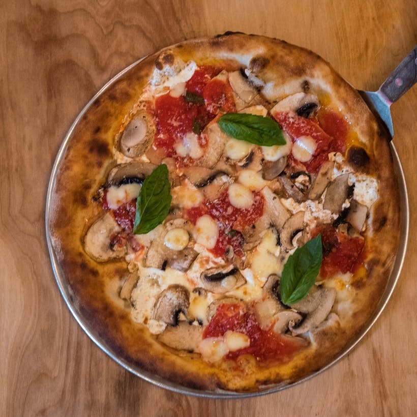Coal Oven Mushroom Pizza - 6 Pies