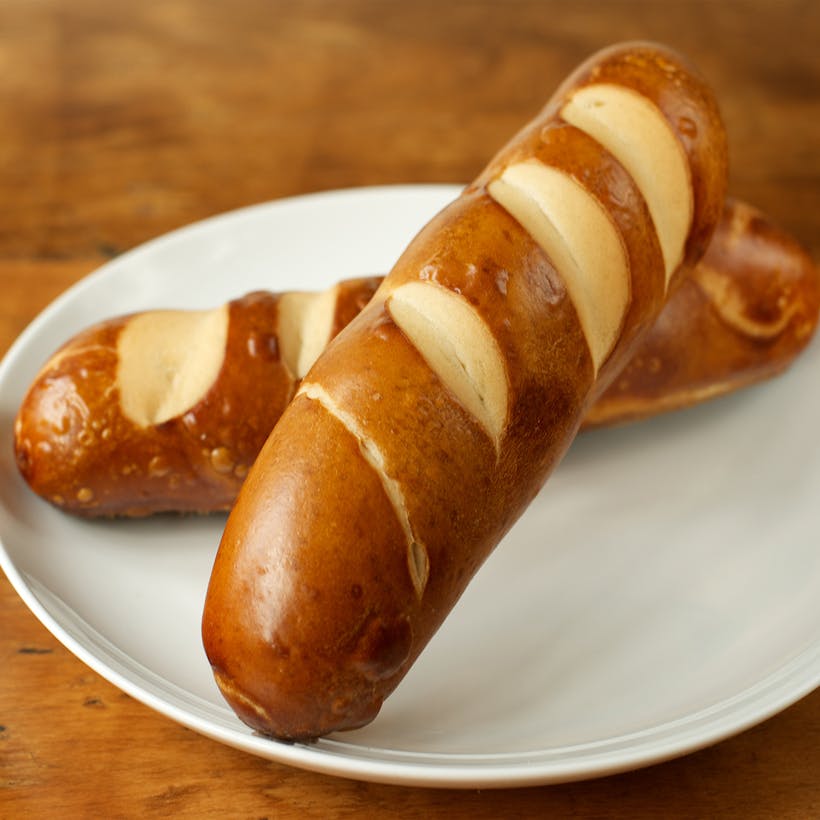 Pretzel Hot Dog Buns