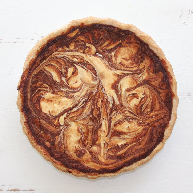 Black Bottom Chocolate Chess Pie