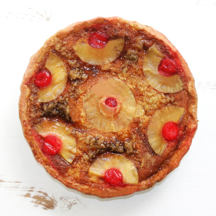 Pineapple Right Side Up Pie