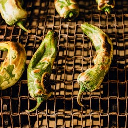 Roasted Hatch Green Chiles - Medium Hot