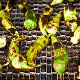 Roasted Hatch Green Chiles - Medium Hot
