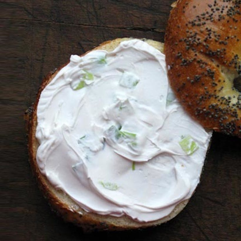 Scallion Tofu Cream Cheese