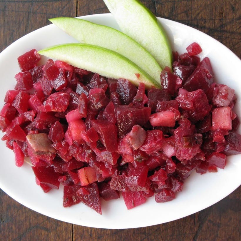 Beet, Apple, & Herring Salad