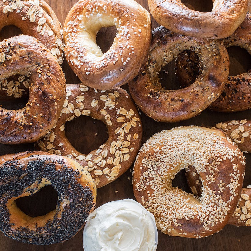 Two Dozen Black Seed Bagels