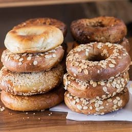 Two Dozen Black Seed Bagels