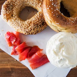 2 Dozen Bagels + Beet Lox + Cream Cheese