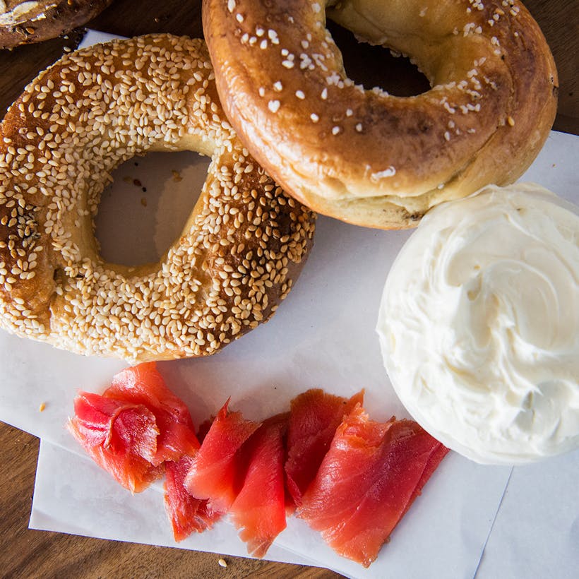 2 Dozen Bagels + Beet Lox + Cream Cheese