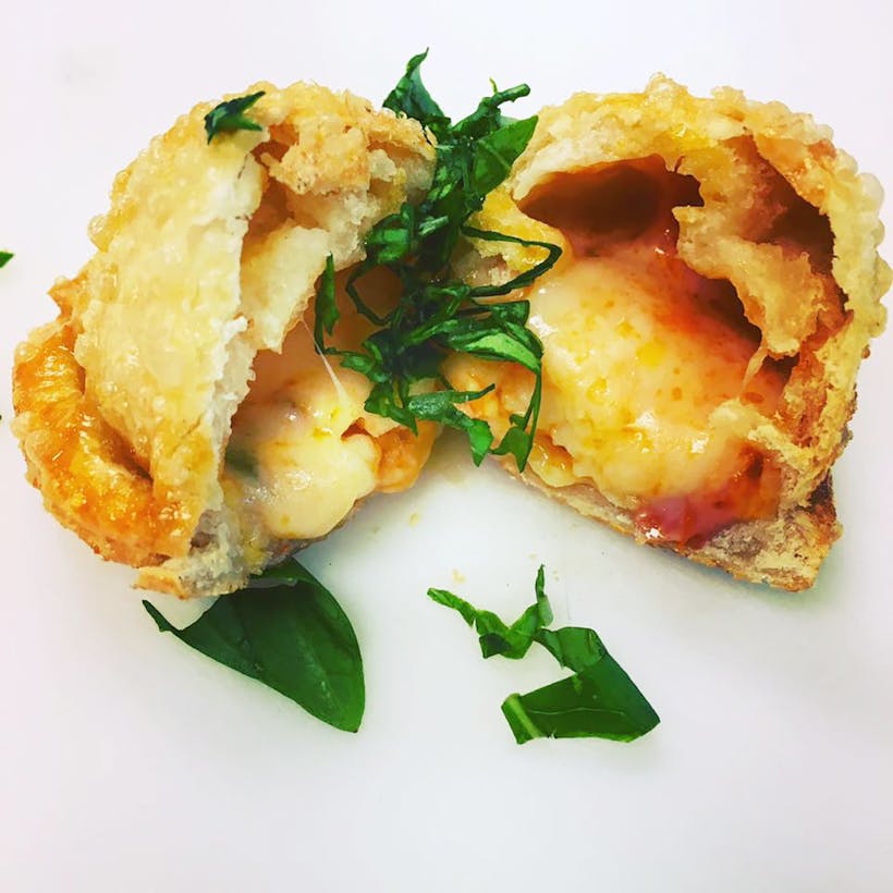 Tomato, Basil & Mozzarella Pierogis