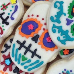 Dia De Los Muertos Cookies - 36 Pack