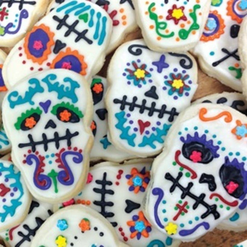 Dia De Los Muertos Cookies - 36 Pack