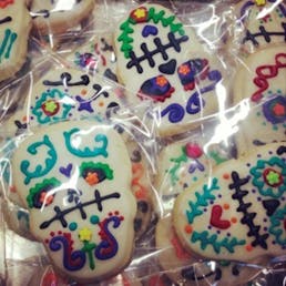 Dia De Los Muertos Cookies - 36 Pack