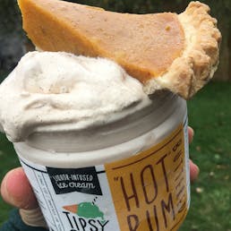 Thanksgiving Boozy Ice Cream
