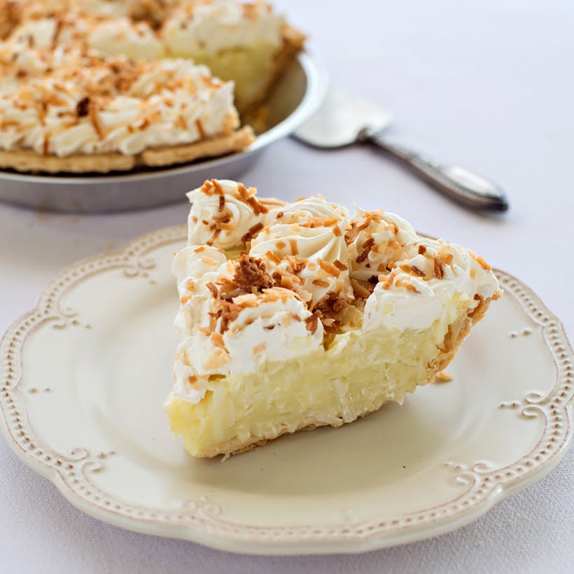 Torch Lake Coconut Cream Pie