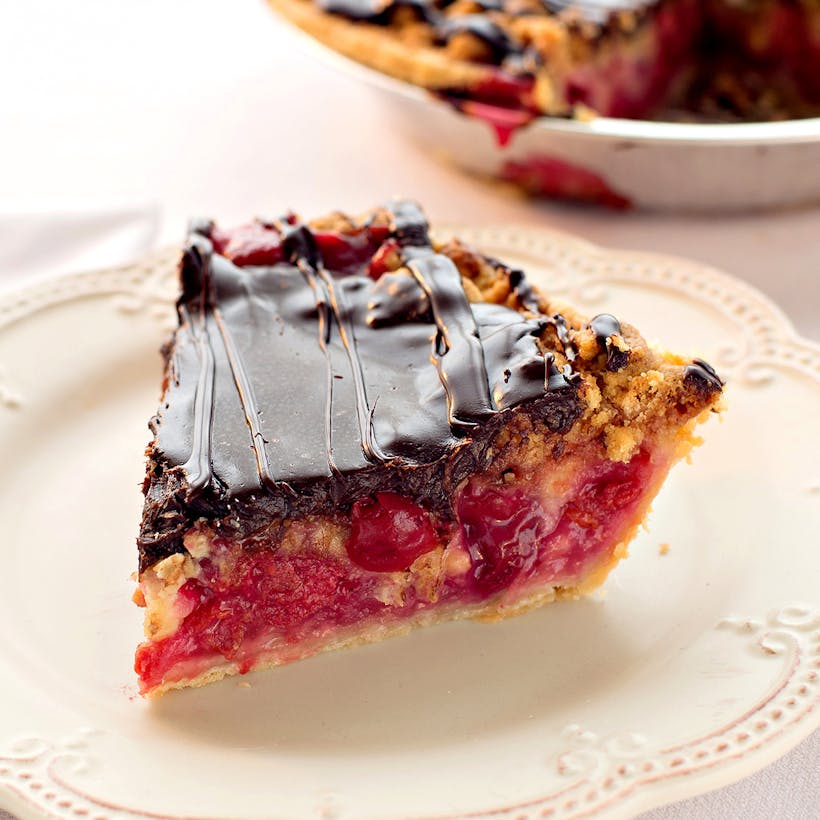 Wayne Hill Cherry Ganache Pie