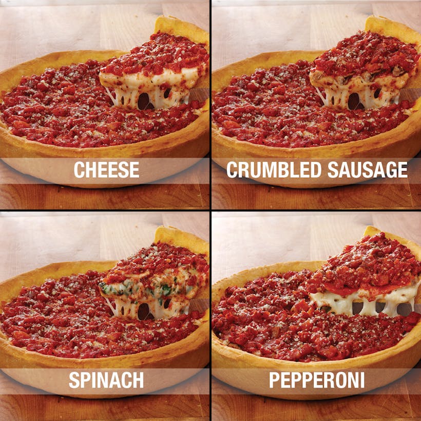 Chicago Deep Dish Favorites Pizza Pack