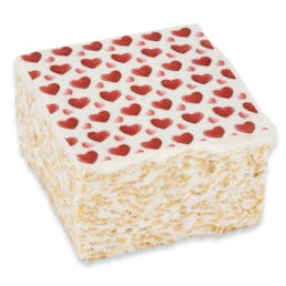 Giant Valentine's Marshmallow Crispycakes - 4 Pack