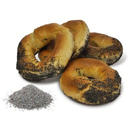 Poppy Seed Bagels - 4 Dozen