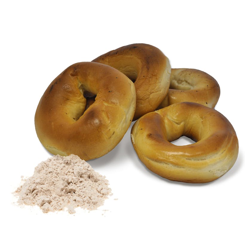 Plain Bagels - 4 Dozen