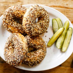 Bagel Brunch with Shmear and Smoked Salmon for 8