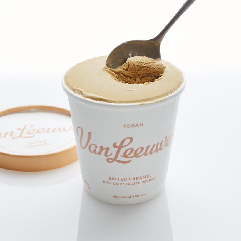Vegan Salted Caramel Ice Cream - 6 Pints