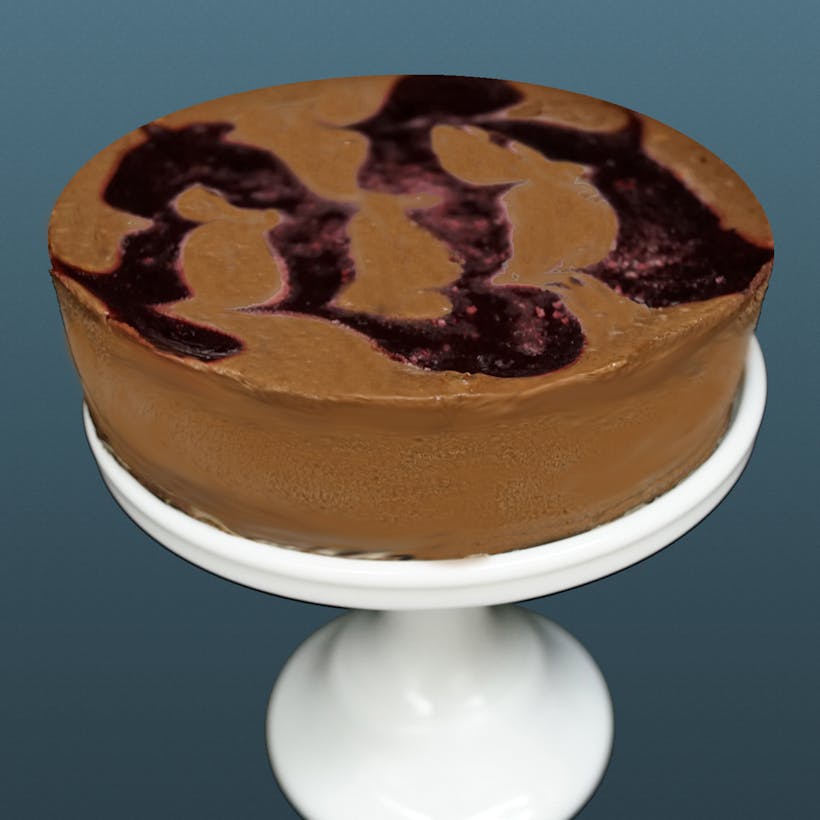 Raspberry Chocolate Cheesecake - 6"