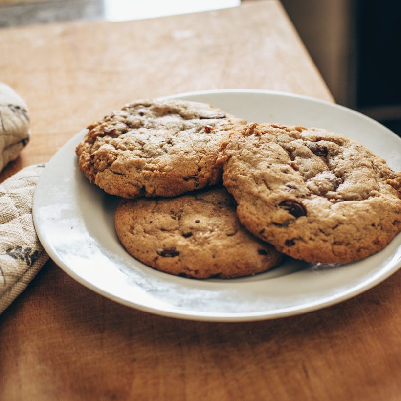Ron Swanson Bacon + Booze Cookies