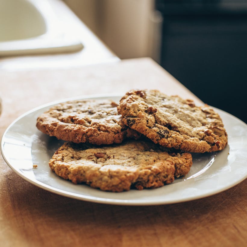 Vegan Appalachian Gold Coconut + Chocolate Chip Cookies