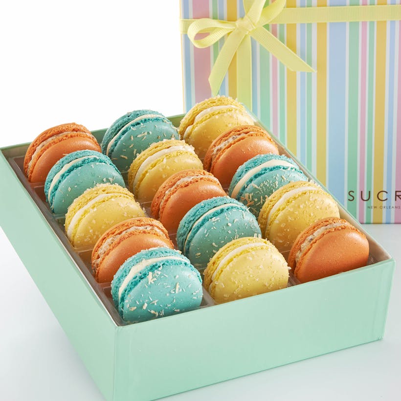 Easter Macarons + Chocolates