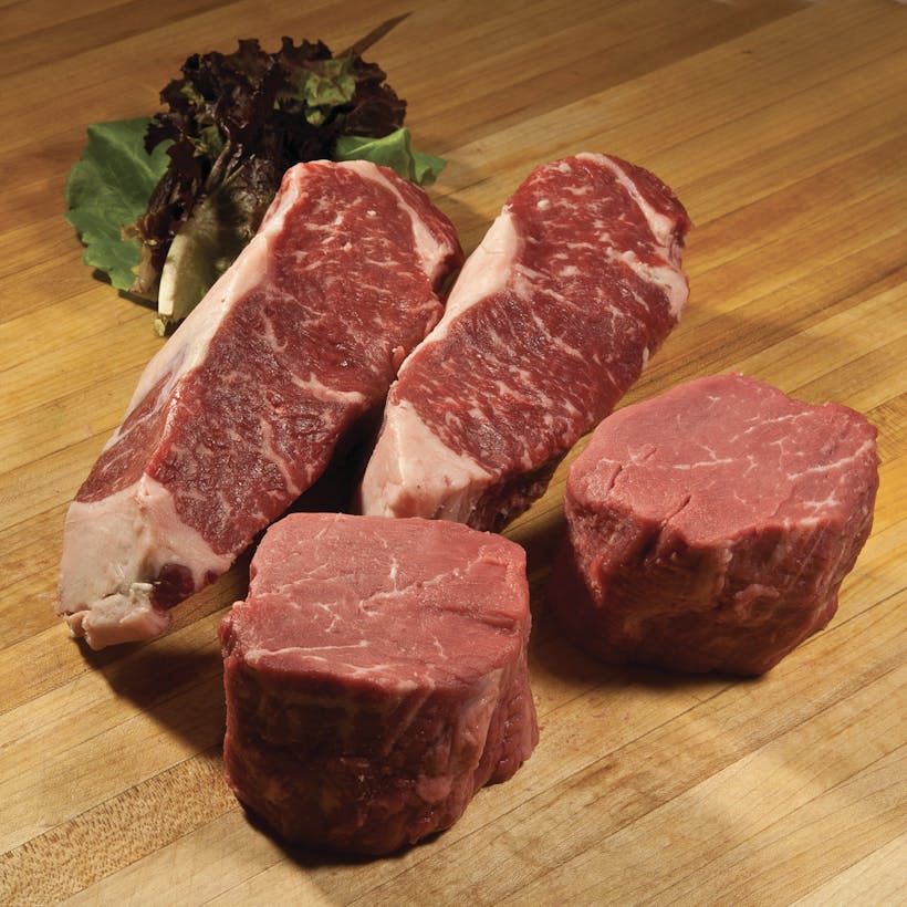 USDA Prime Filet Mignon + Sirloin Steak Combo