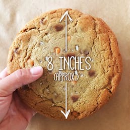 GIANT Sea Salt Caramel Chocolate Chip Cookies - 10 Pack