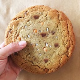 GIANT Sea Salt Caramel Chocolate Chip Cookies - 5 Pack