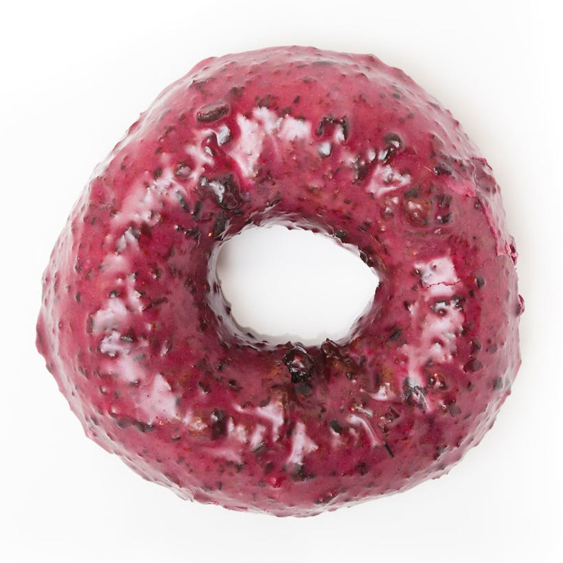 Blueberry Cake Doughnuts - 6 Pack
